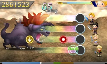 Theatrhythm Final Fantasy - Curtain Call (Japan) screen shot game playing